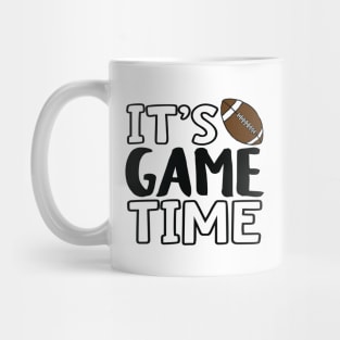 "It's Game Time", Football Mug